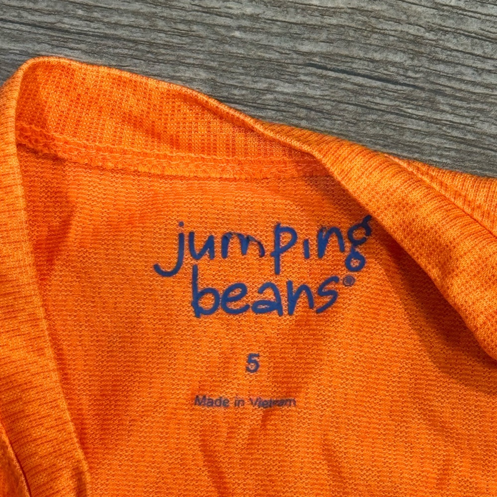 Jumping Beans Orange Athletic Tank Top - Picture 2 of 3